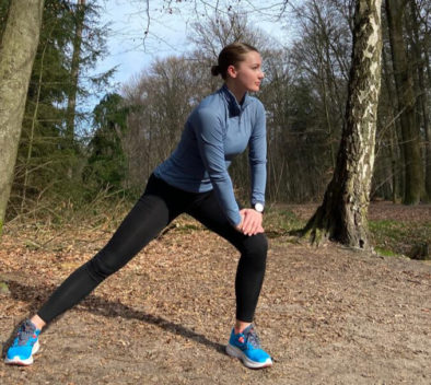 FLoortje Bril hardlopen na kanker