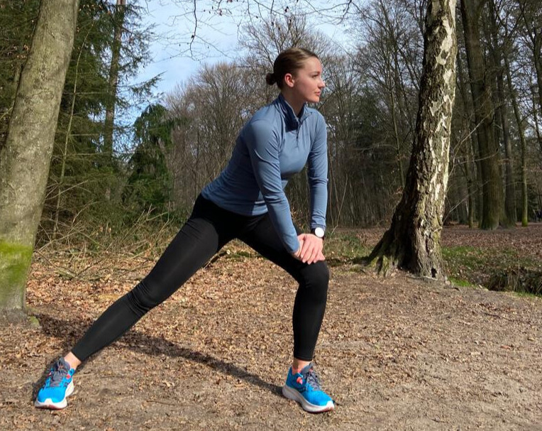 FLoortje Bril hardlopen na kanker